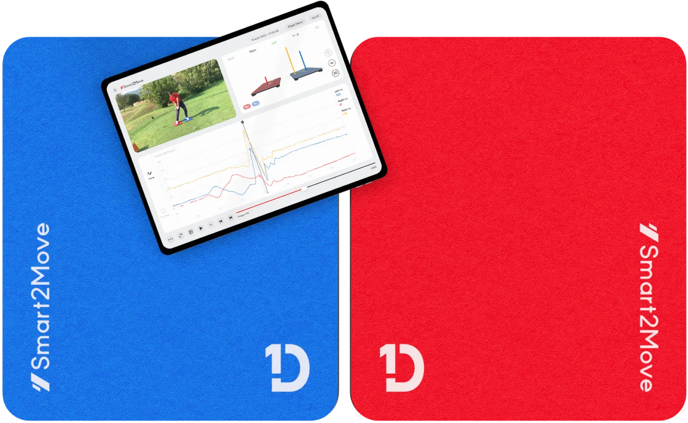 1D Force Plates with iPad app