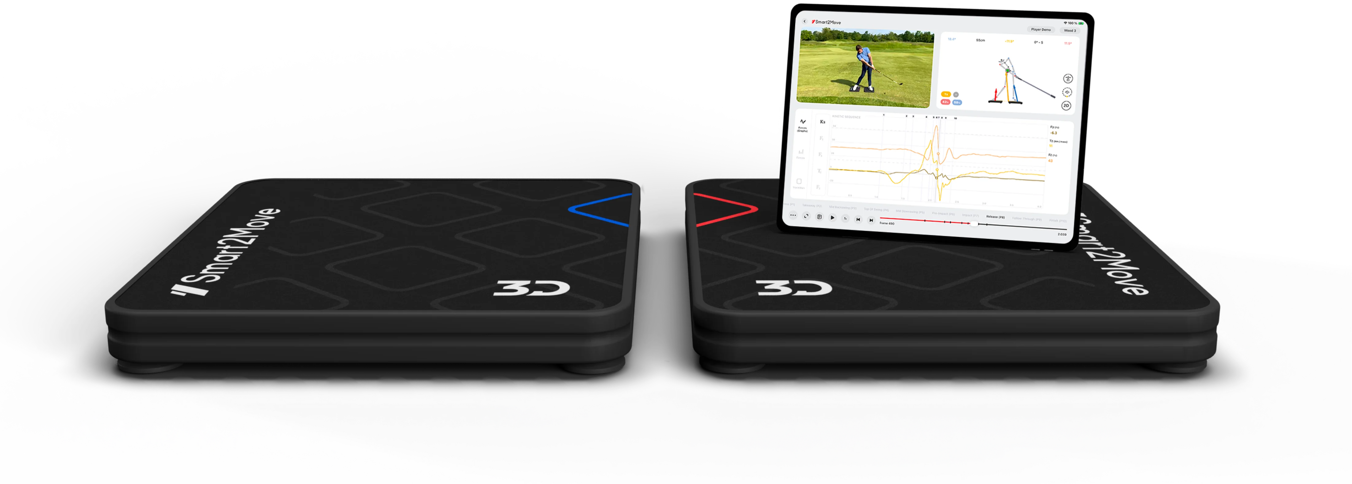 3D Force Plates with iPad app