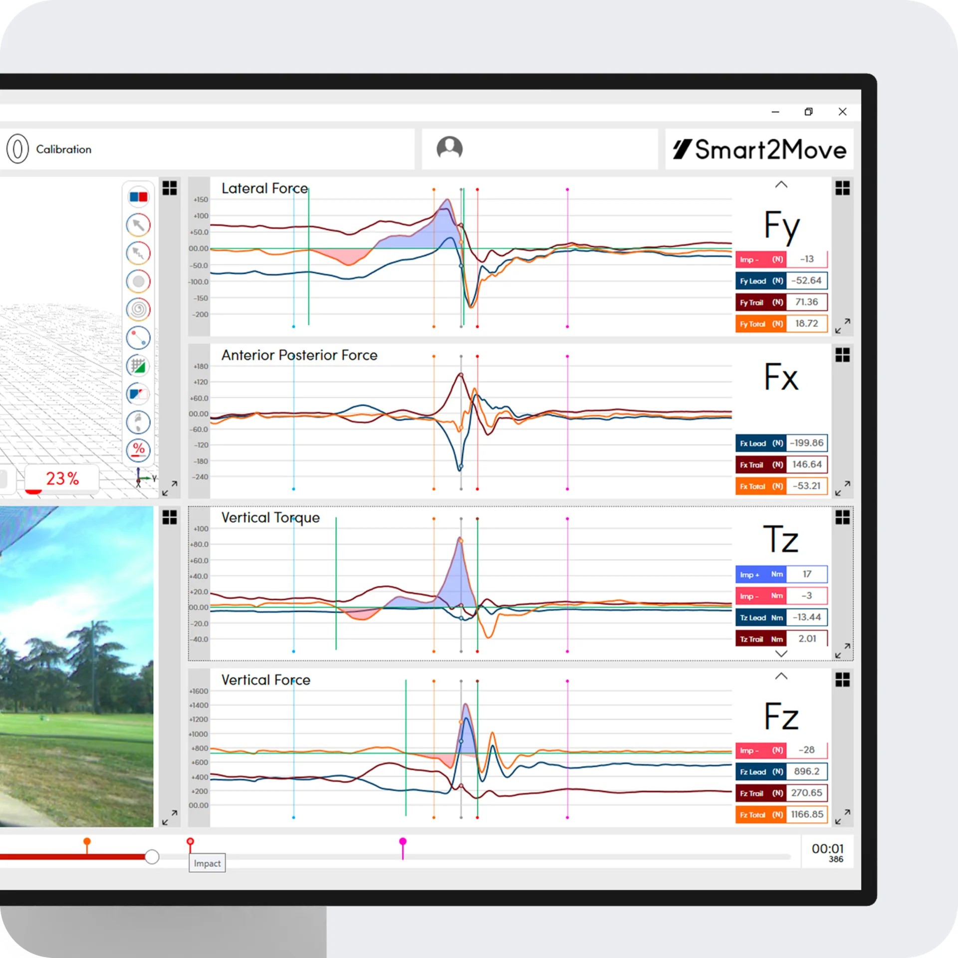 3D Visualization. Real-Time Force Analysis.