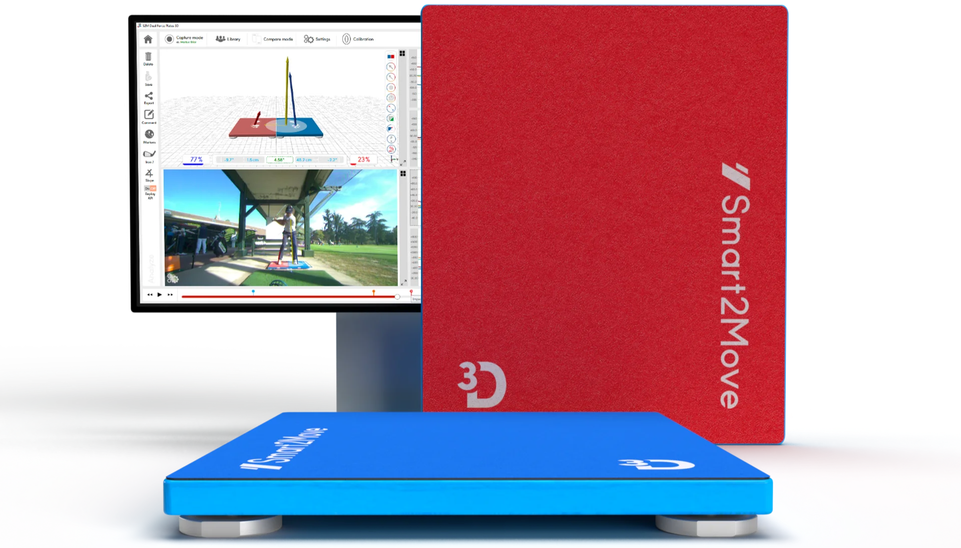 3D RS Force Plates with Windows app